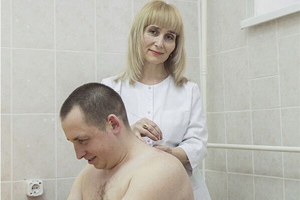 Thoracic osteshondrosis