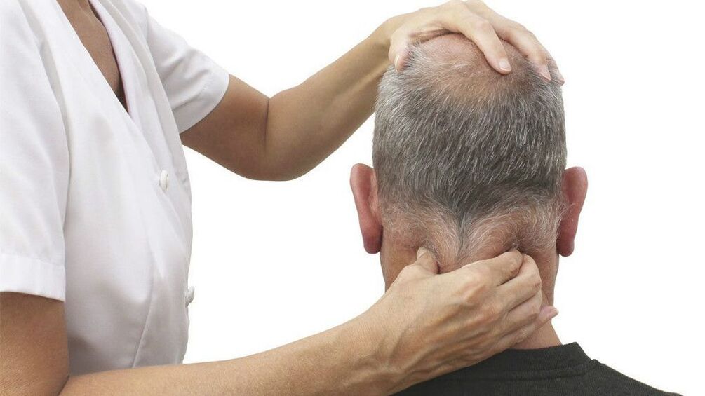 Perform a therapeutic neck massage